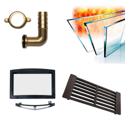 Náhradní díly pro saunová kamna na dřevo