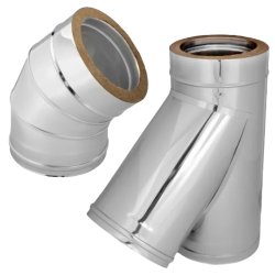 Saunový komín (dvojité stěny)