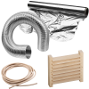 Materiály pro instalaci sauny