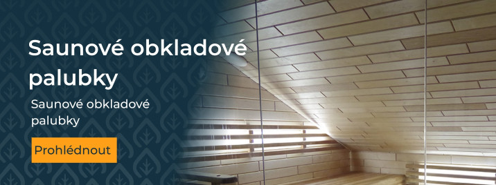 Saunové obkladové palubky