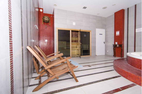 Sauna s himálajskou solí ve sportovním a welness centru OAZIS - Další projekty