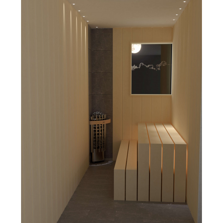Elektrická saunová kamna - HARVIA Glow Corner TRC70E 6,8 kW
