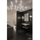 CARIITTI Toive LED čiré světlo s krystaly