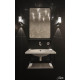 CARIITTI Toive LED čiré světlo s krystaly