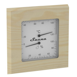 Termohygrometr SAWO 225-TH, borovice 