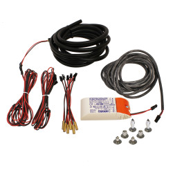 LED osvětlení sauny CARIITTI Crystal Star 