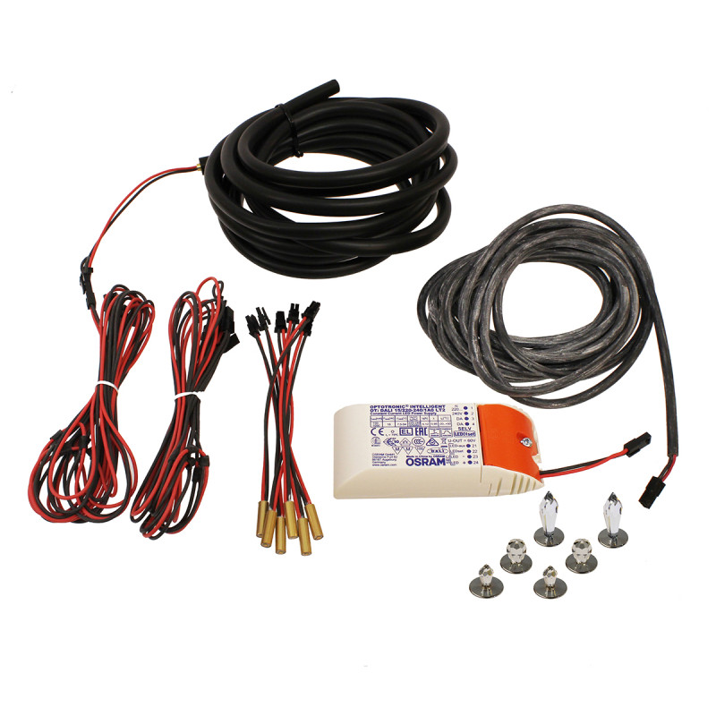 LED osvětlení sauny CARIITTI Crystal Star