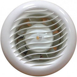Saunový ventilátor MM-S se zpětným ventilem d/100mm  Saunový ventilátor MM-S se zpětným ventilem d/100mm