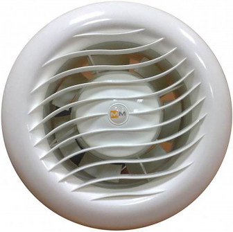 Saunový ventilátor MM-S se zpětným ventilem d/100mm