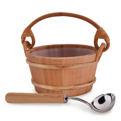 Saunový set SAWO - Více pára, standart, cedr 4l 