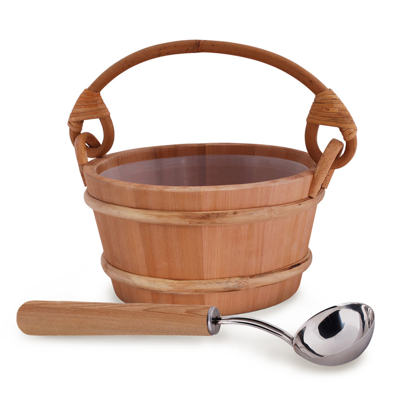 Saunový set SAWO - Více pára, standart, cedr 4l