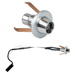 Saunový blesk Led Lite 1, stříbrný 