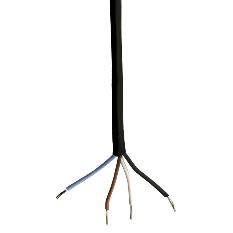 Silikonový kabel SiHF 4x0,25 mm