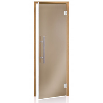 Skleněné dveře do sauny AD LUX, Thermo osika