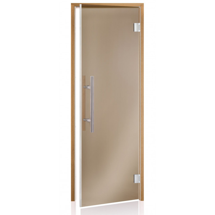 Skleněné dveře do sauny AD LUX, Thermo osika