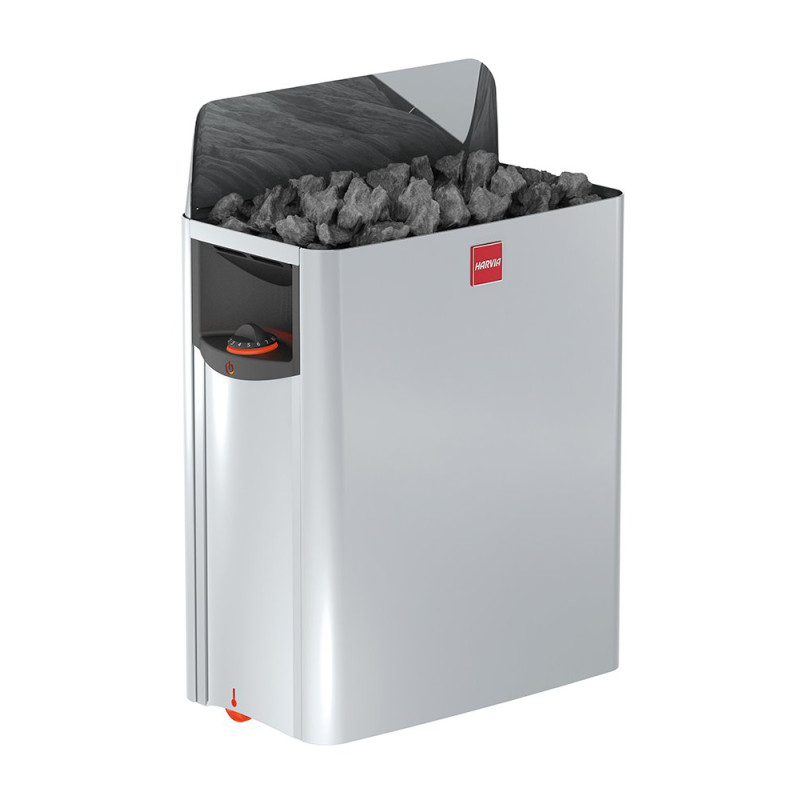 Elektrická saunová kamna - HARVIA The Wall SW45 4,5 kW s ovládacím panelem