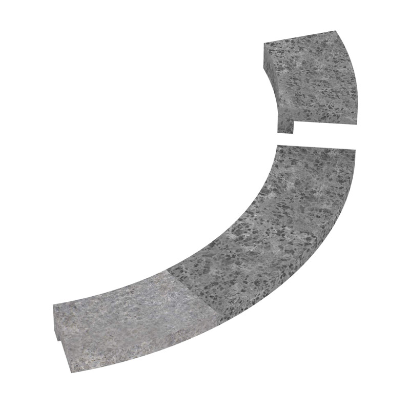 Vestavná příruba - pro SAWOTEC Tower Rohový ohřívač