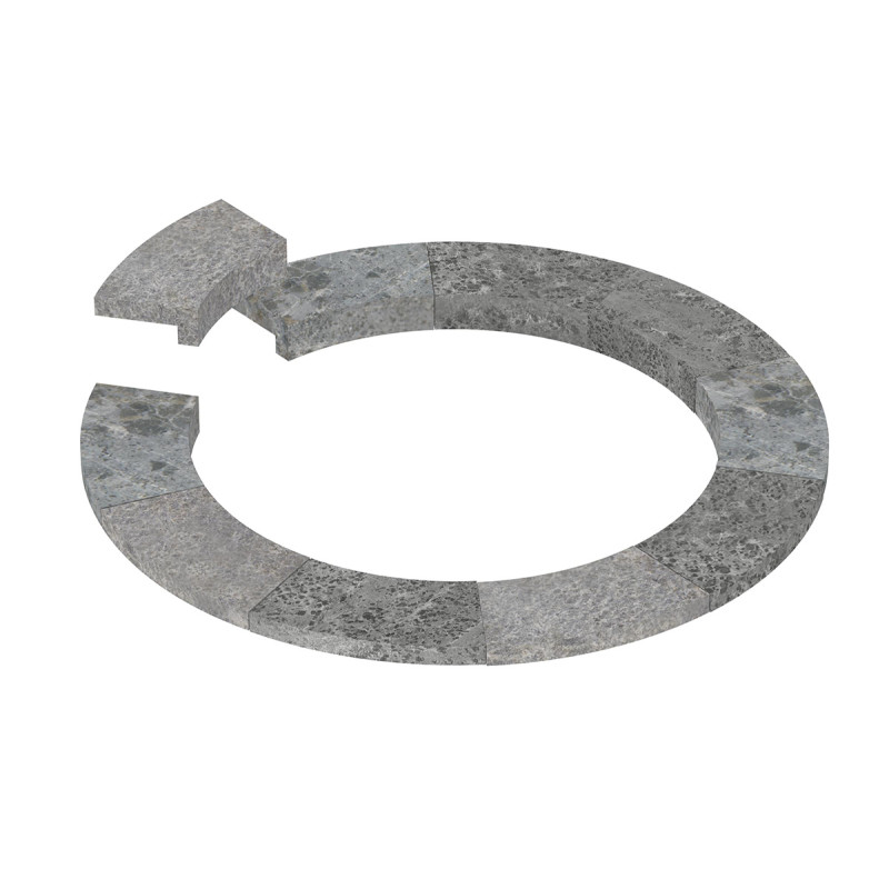 Vestavná příruba - pro SAWOTEC Tower Round topidlo