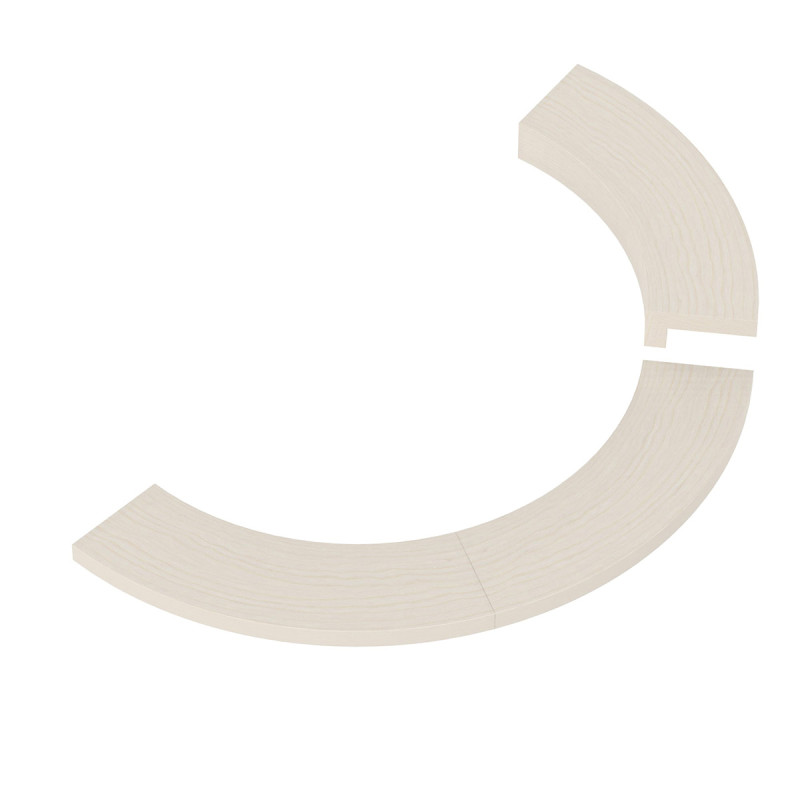 Zapuštěná příruba - pro nástěnný ohřívač SAWOTEC Tower, dřevěný