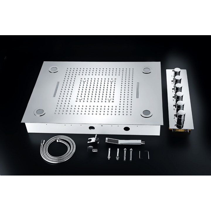 Dešťová sprcha Steamtec Tolo, 600x800 mm