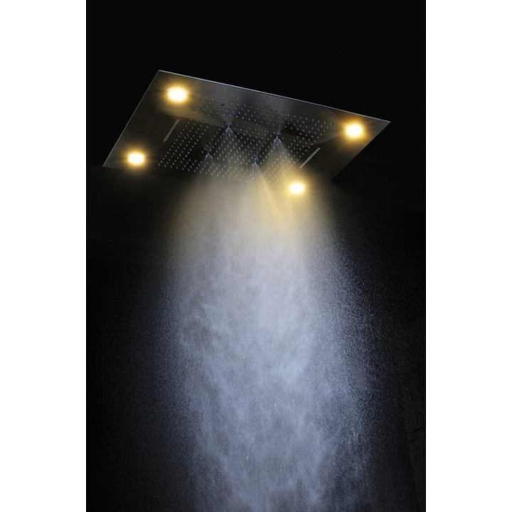 Dešťová sprcha Steamtec Tolo, 600x800 mm
