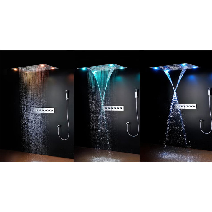 Dešťová sprcha Steamtec Tolo, 600x800 mm
