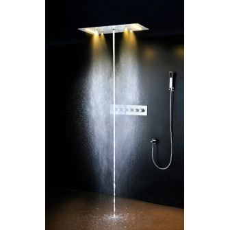 Dešťová sprcha Steamtec Tolo, 380x700 mm
