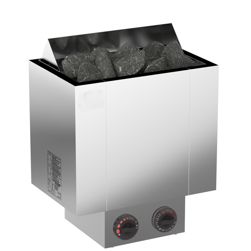 Elektrická saunová kamna – SAWOTEC Nordex Plus, s řídicí jednotkou