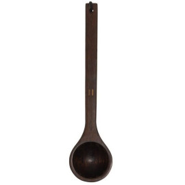 Rento Bambusová tmavá naběračka do sauny, 43 cm 