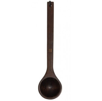 Rento Bambusová tmavá naběračka do sauny, 43 cm