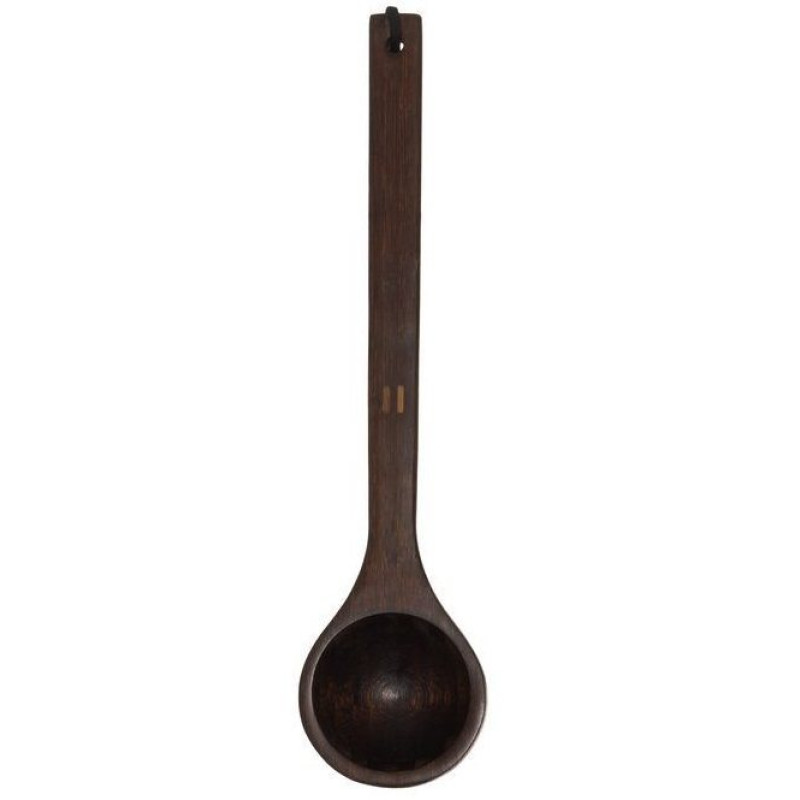 Rento Bambusová tmavá naběračka do sauny, 43 cm