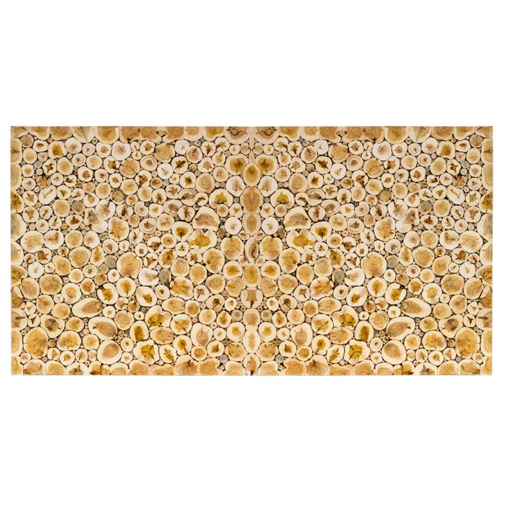 Tenký panel z jalovcového dřeva, 500 × 1000 mm