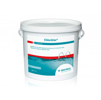 Rychle rozpustné chlórové tablety Chloriklar, 5 kg