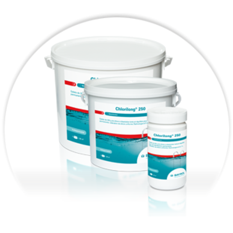 Pomalu rozpustné chlórové tablety Chlorilong 200, 5 kg