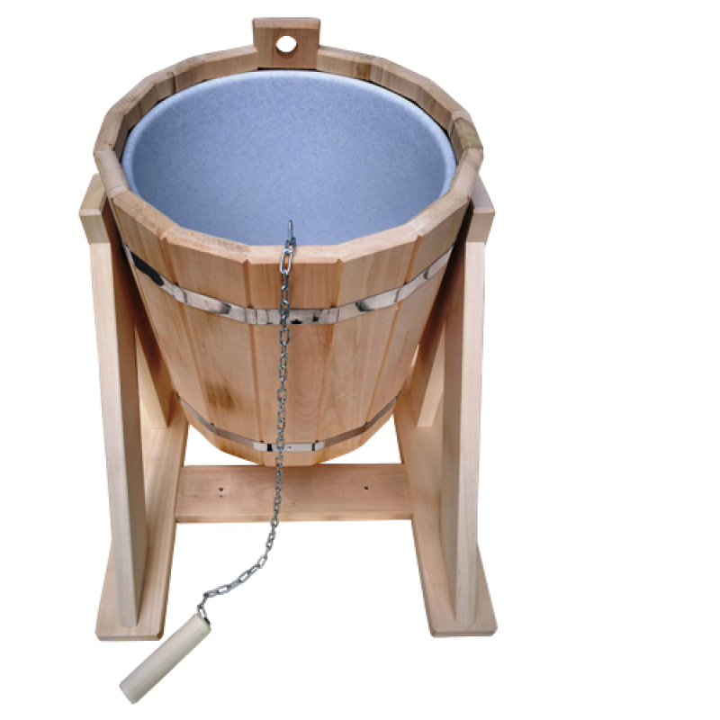 Sprchový kbelík s plastovou vložkou, 10 l