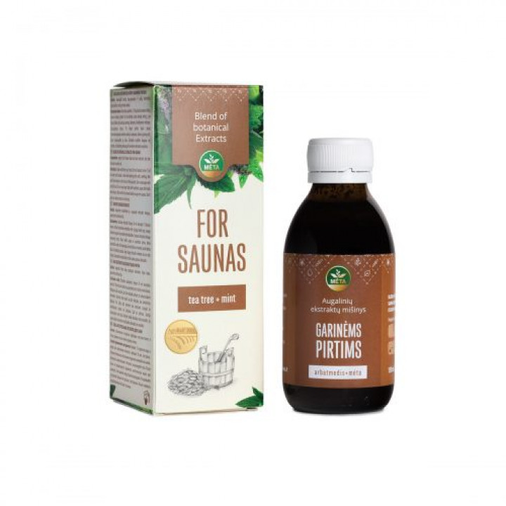 Směs rostlinných extraktů s esenciálními oleji z čajovníku a máty, 150 ml