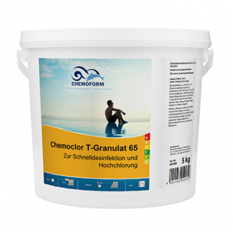 Rychle rozpustné chlorové granule, 5 kg
