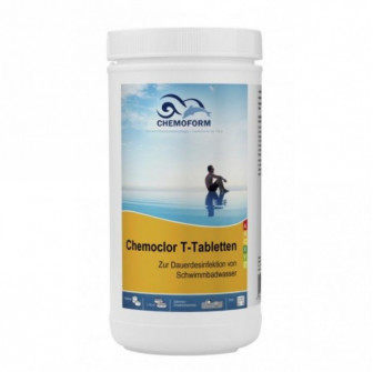 Pomalu rozpustný chlór CHEMOCLOR T-Tablety 20 g, 1 kg