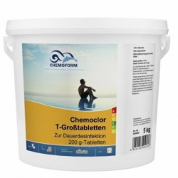 Pomalu rozpustný chlór CHEMOCLOR T-tablety 200 g, 5 kg