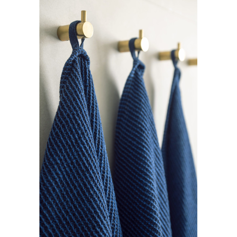 Osuška do sauny RENTO - KENNO, modrá, 90 × 180 cm