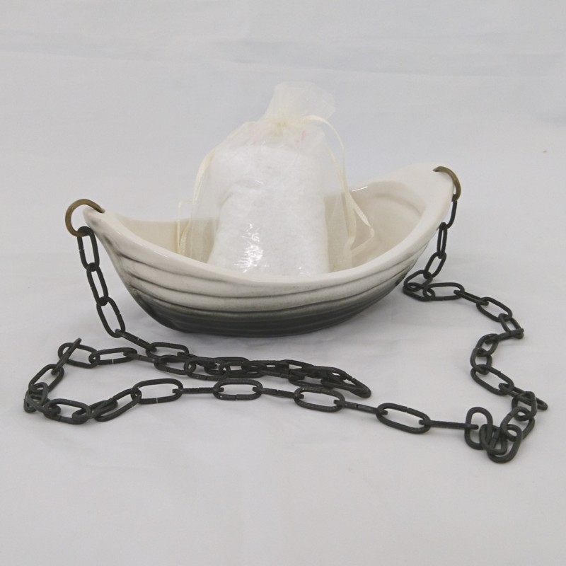 Solný člun do sauny