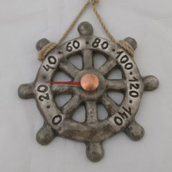 Keramický teploměr do sauny - kolečko 