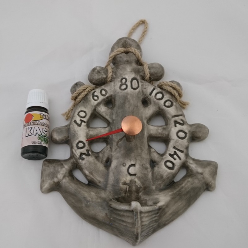 Keramický saunový teploměr - kotva Keramický saunový teploměr - kotva