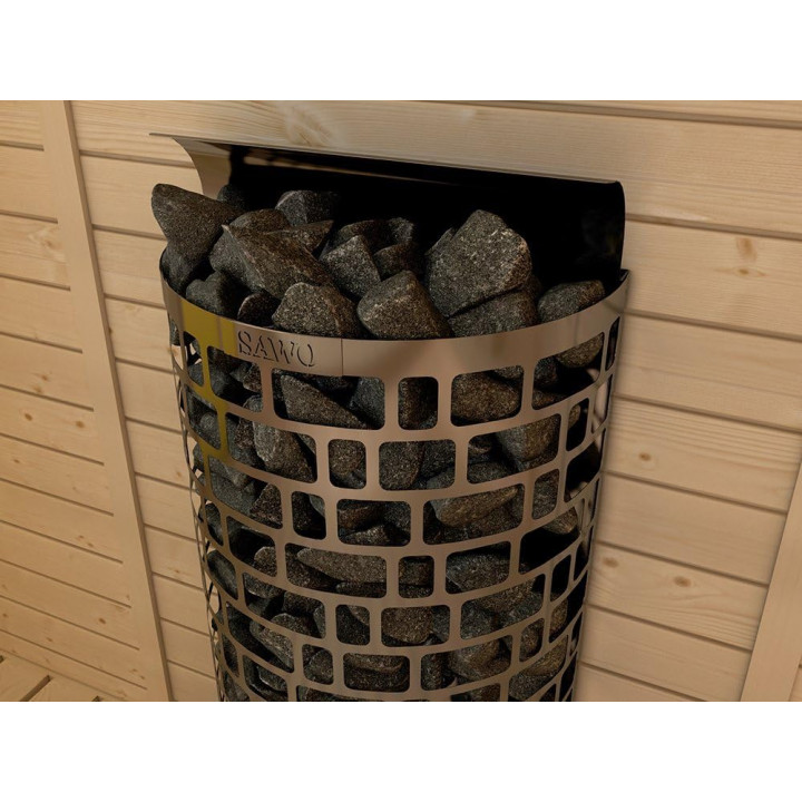 Elektrická saunová kamna – SAWOTEC Ari Wall, bez řídicí jednotky