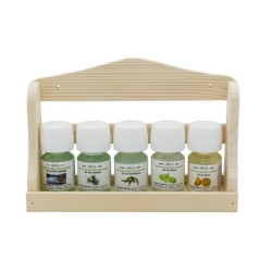 Sada vůní ELIGA s dřevěnou nástěnnou policí  Sada vůní ELIGA s dřevěnou nástěnnou policí