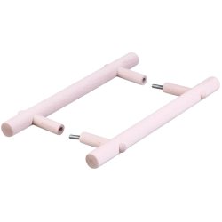 Sada dřevěných dveřních klik 