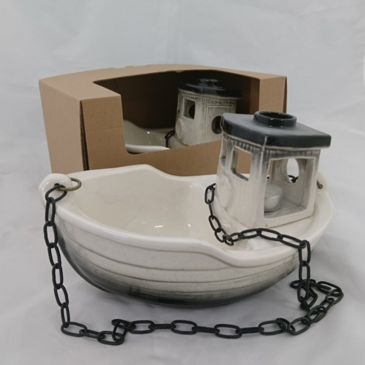 Keramická nádoba na vůně - trawler