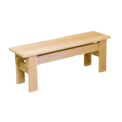 Saunová lavice, olše, L  Saunová lavice, olše, L