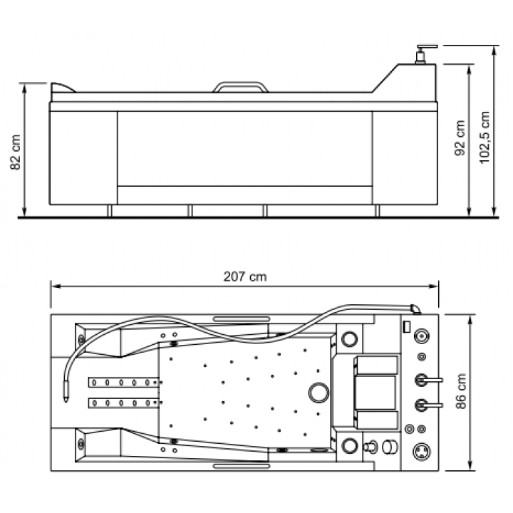 Koupel Aquator AQ-27 USM-UVM