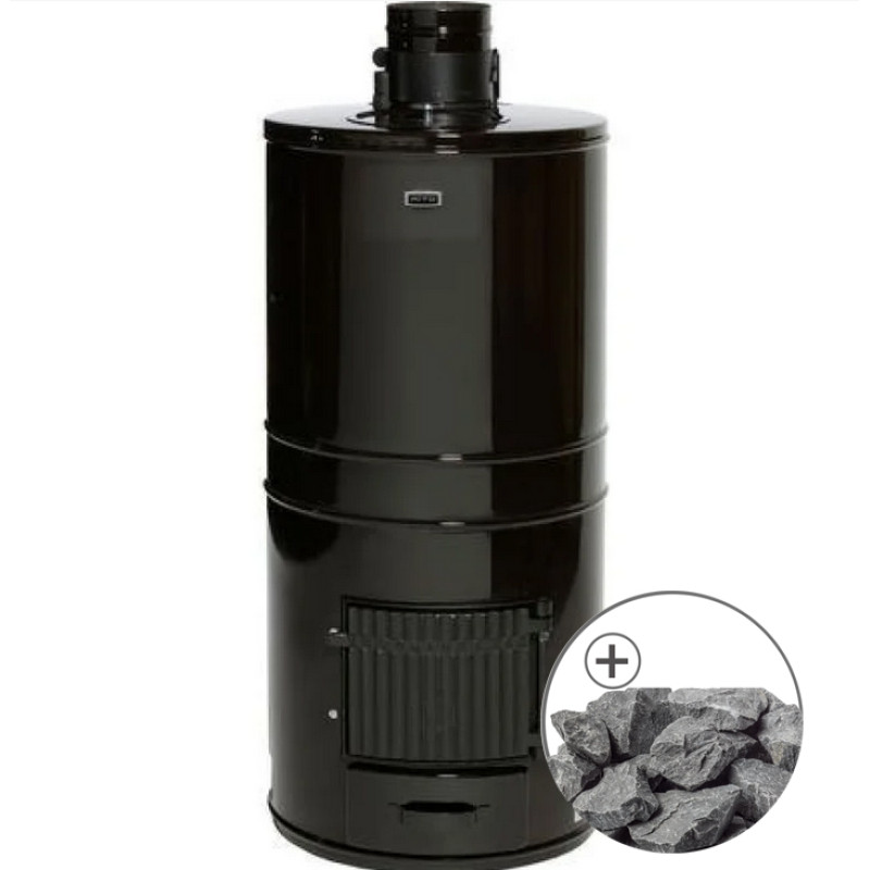 Saunová kamna na dřevo - AITO AK-57 s tradičními kameny